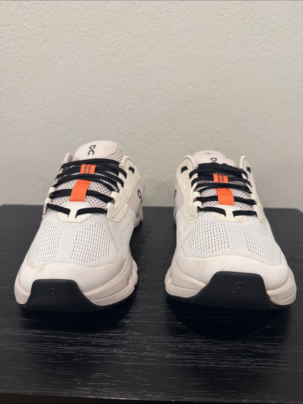 On Cloud Cloudrunner 2 White & Sand Running Shoes Women’s Size 9.5 W9.5 Orange - Picture 4 of 11